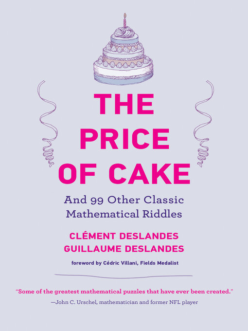 Title details for The Price of Cake by Clément Deslandes - Wait list